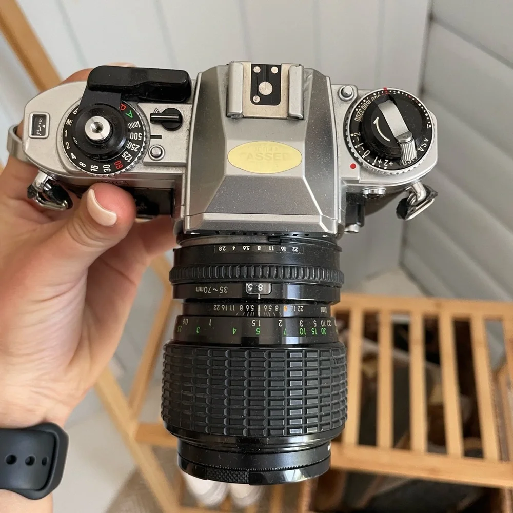 Nikon FG 35mm Film Manual Camera with Ultra Sharp Sigma 35-70mm f/2.8-4